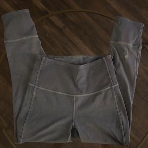 Moon Blue Mid Calf Legging